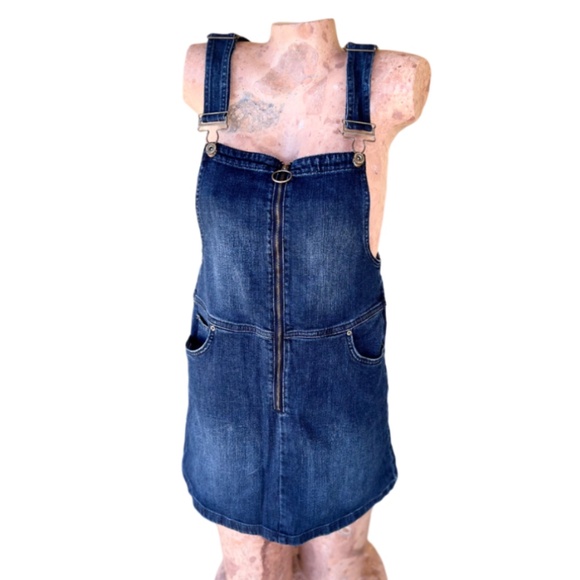Denim - Overall Jean Denim Dress